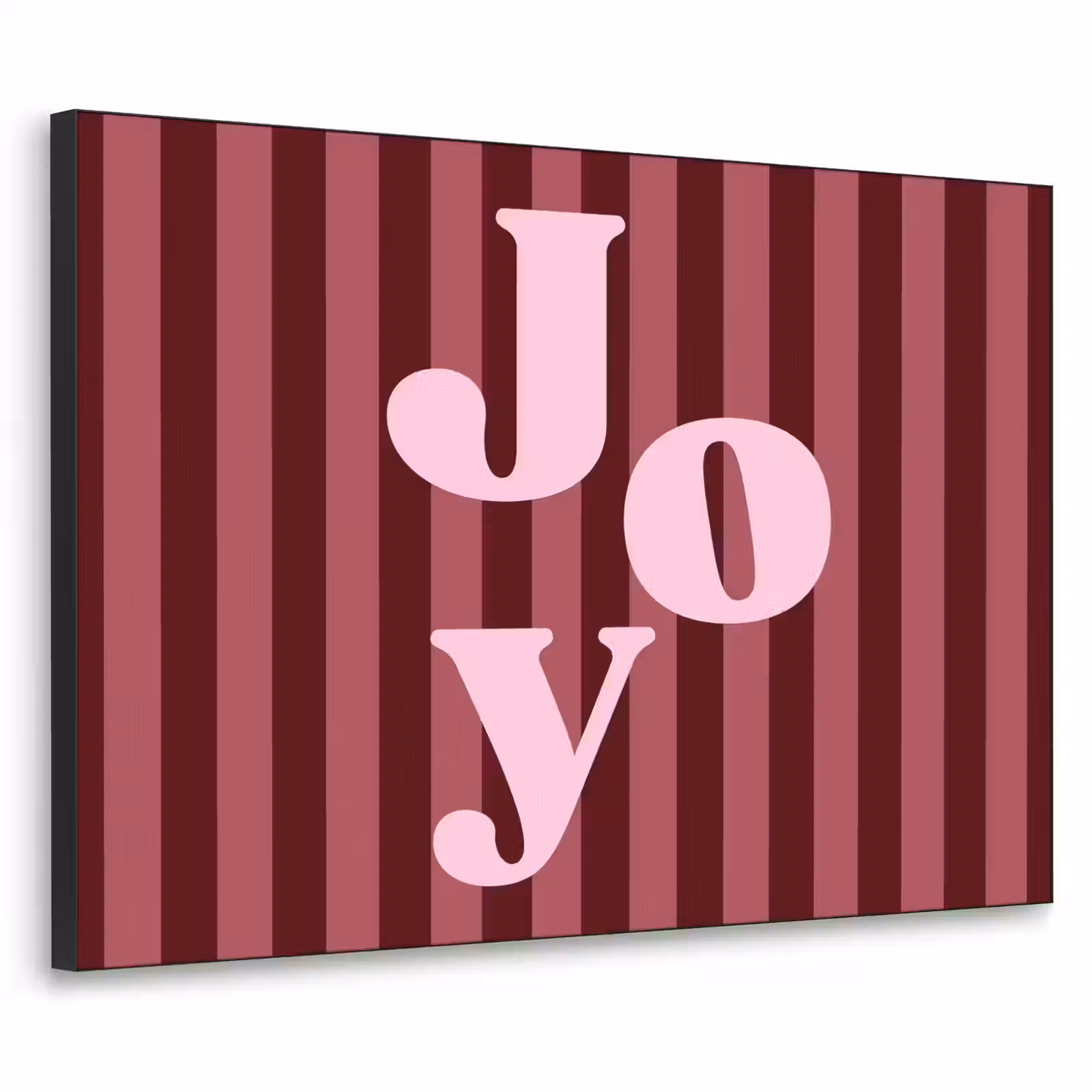 Art Frame - Joy – Weihnachten – Text – Rosa — 1