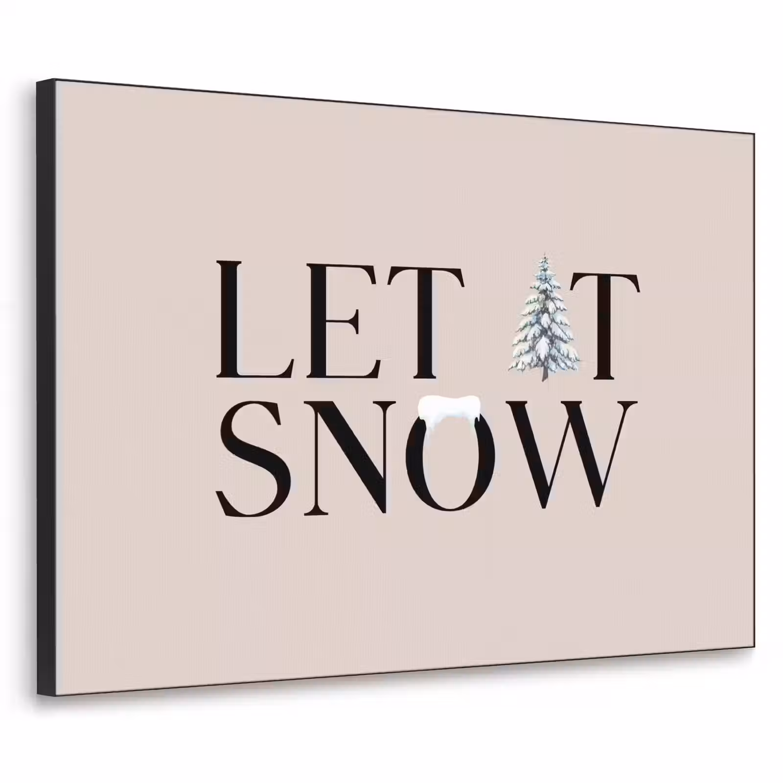 Art Frame - Text – Weihnachten – Schnee — 1