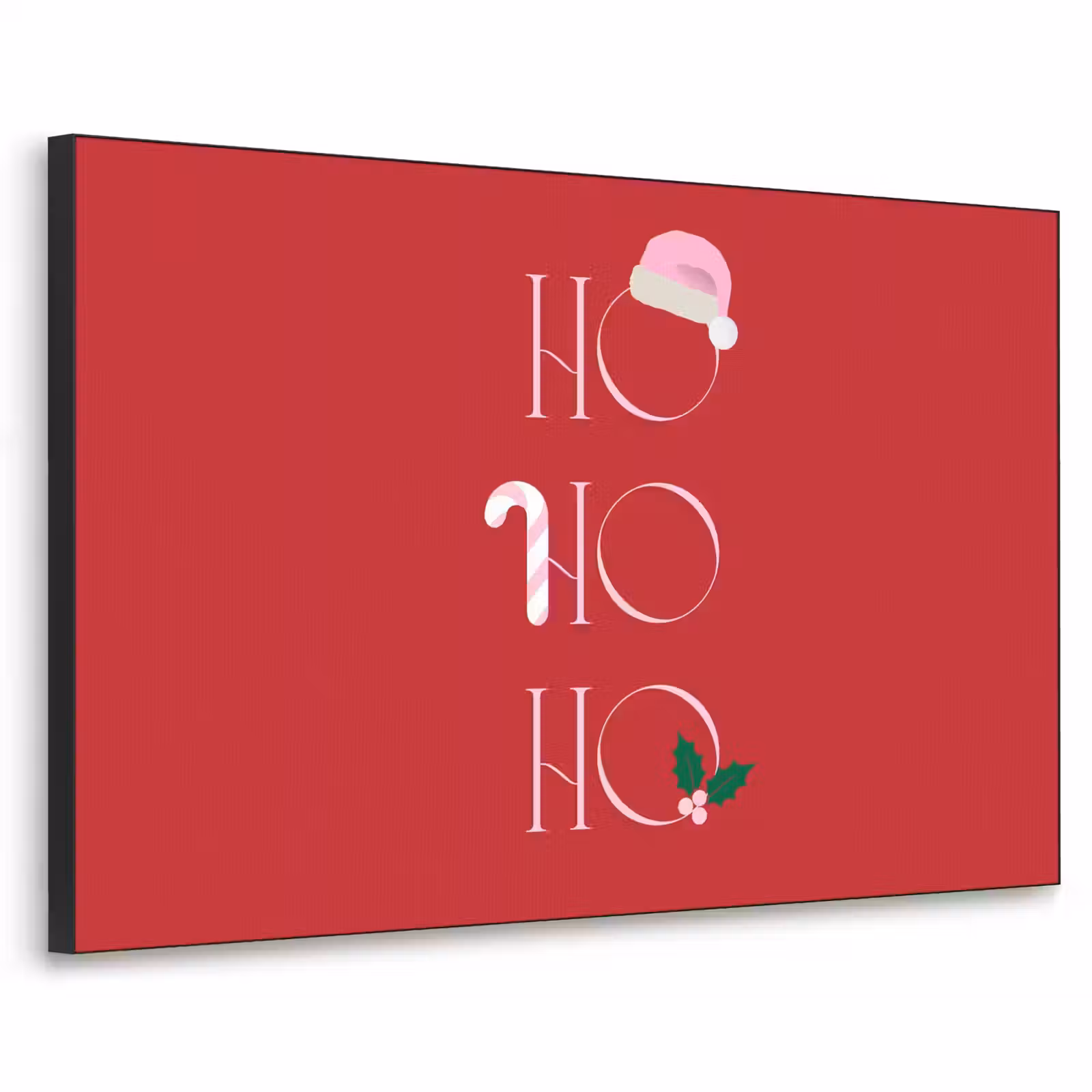 Art Frame - Weihnachten – Text – Illustration – Rot — 1