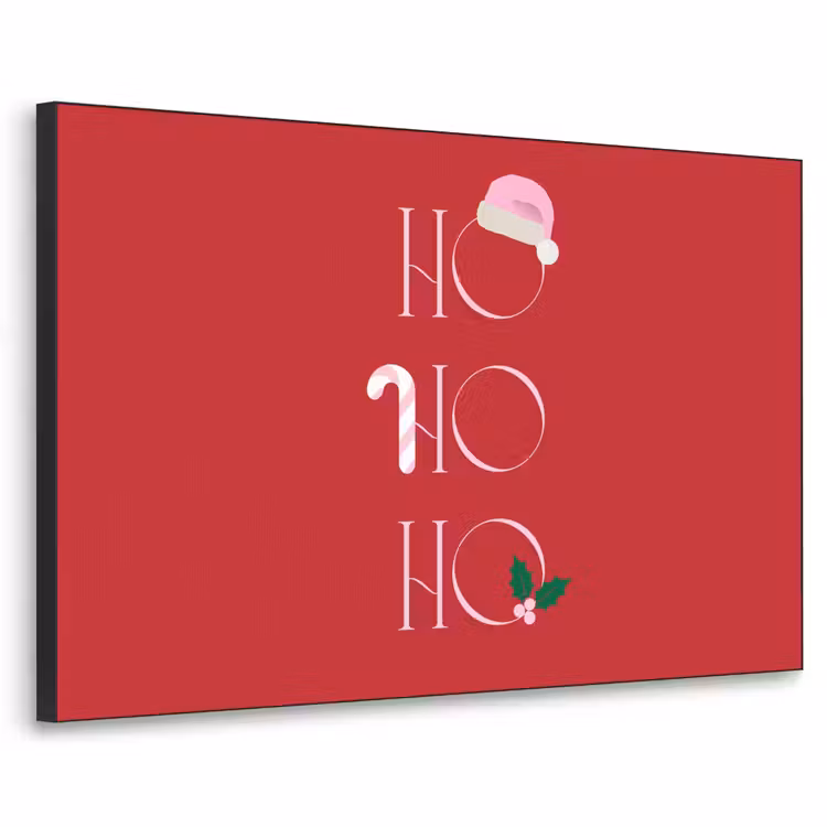 Art Frame - Weihnachten – Text – Illustration – Rot — 1