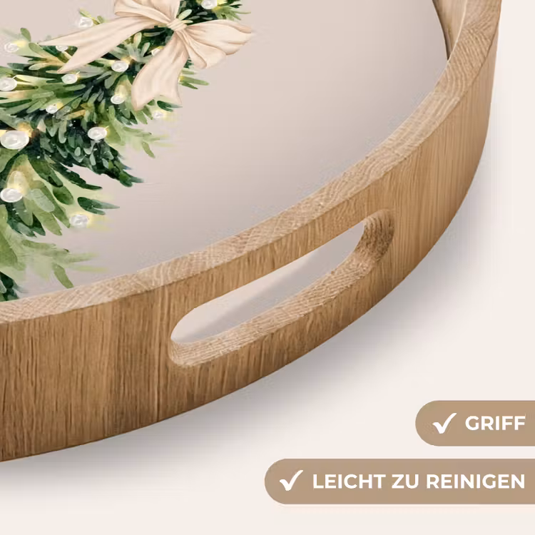 Tablett - Weihnachten – Weihnachtsbaum – Text — 5