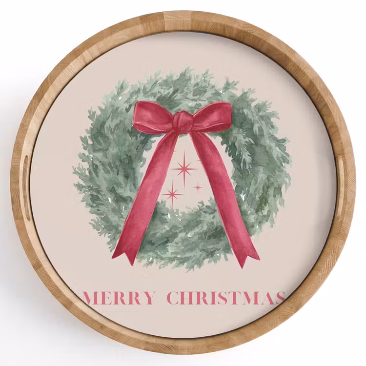 Tablett - Winter – Weihnachten – Text — 1