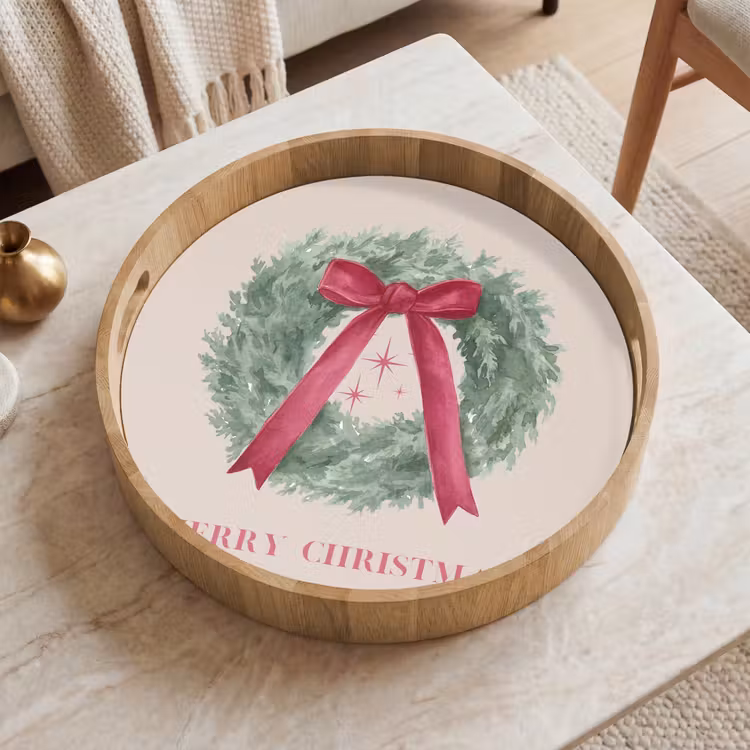 Tablett - Winter – Weihnachten – Text — 2