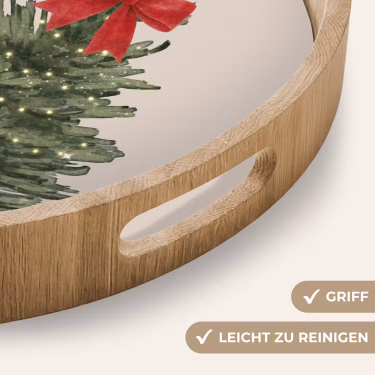 Tablett - Text – Weihnachten – Weihnachtsbaum — 5