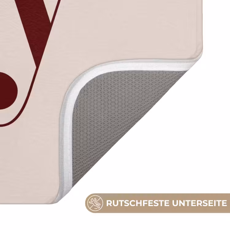 WC Vorleger - Text – Weihnachten – Braun — 3