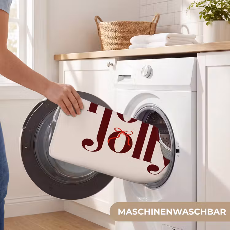 WC Vorleger - Text – Weihnachten – Braun — 7