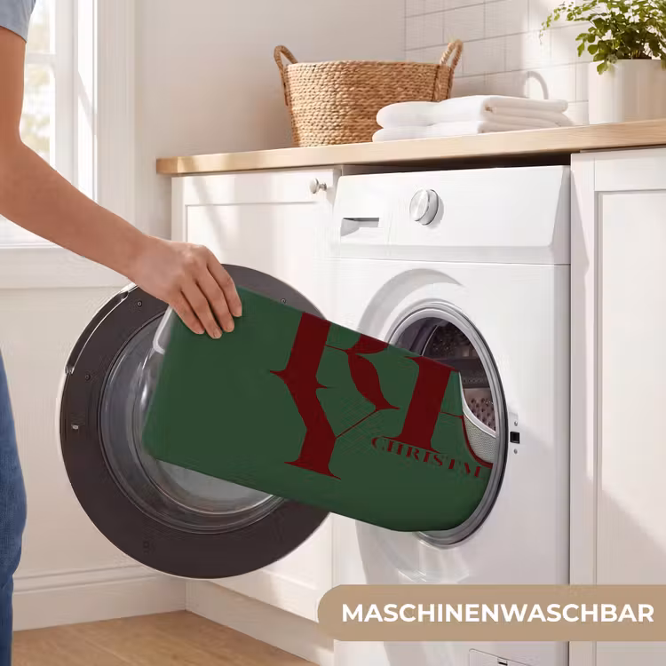 WC Vorleger - Merry – Text – Grün – Weihnachten — 7