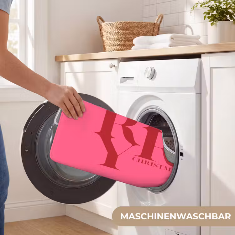 WC Vorleger - Merry – Text – Weihnachten – Rosa — 7