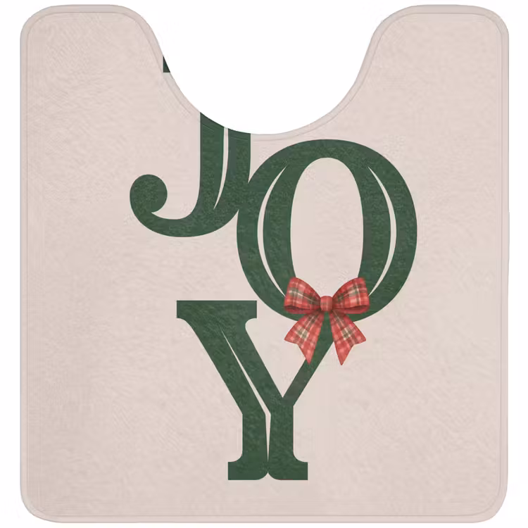 WC Vorleger - Text – Weihnachten – Grün — 1