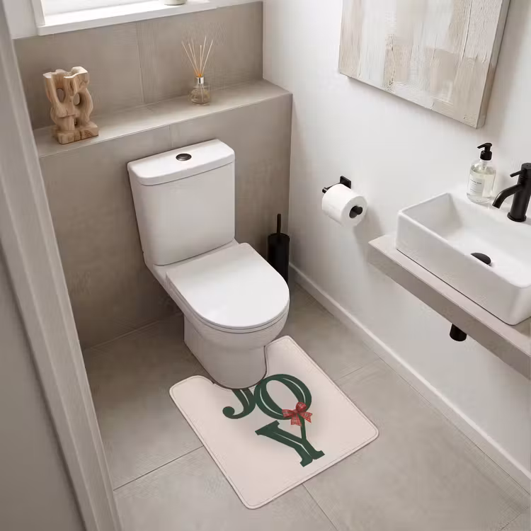 WC Vorleger - Text – Weihnachten – Grün — 6