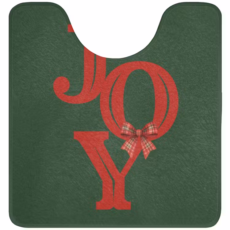 WC Vorleger - Text – Weihnachten – Rot — 1