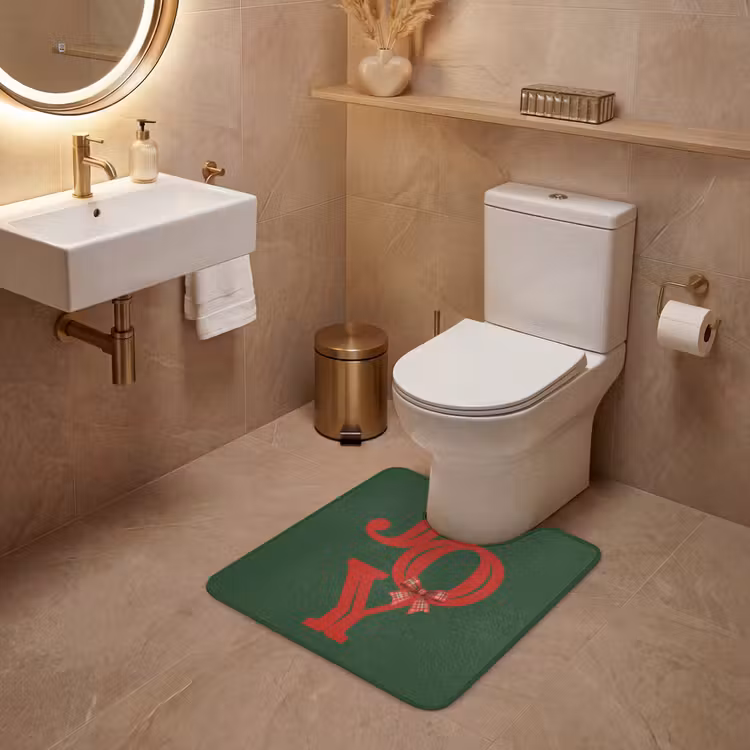WC Vorleger - Text – Weihnachten – Rot — 4