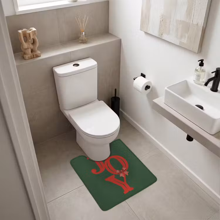 WC Vorleger - Text – Weihnachten – Rot — 6