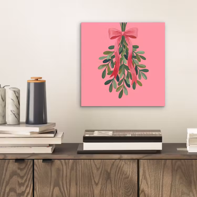 Alu-Dibond-Bild - Pflanze – Band – Rosa — 2