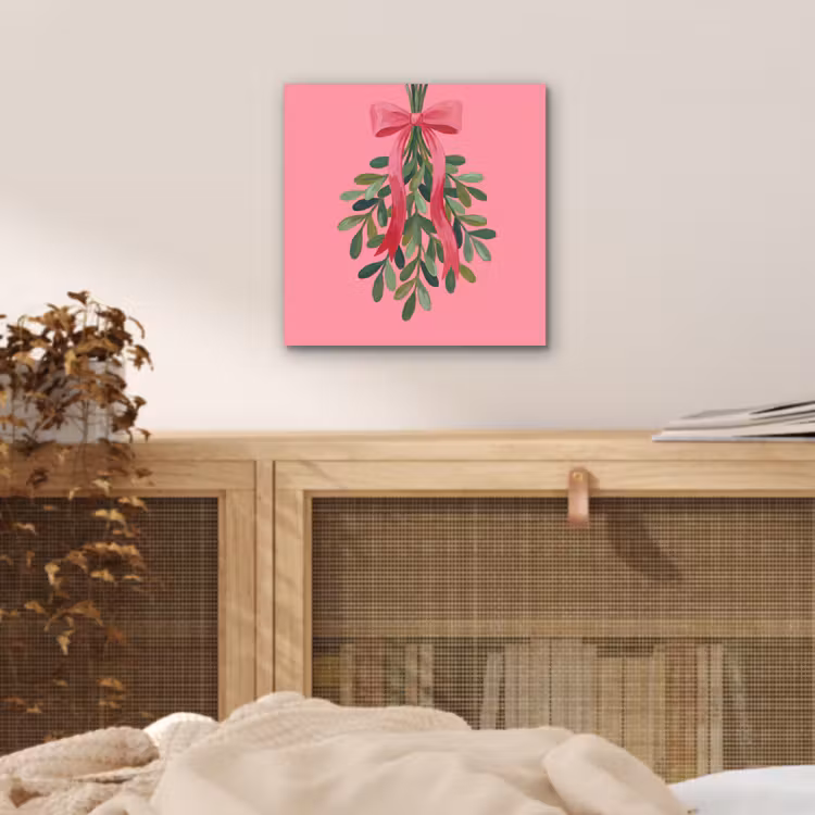 Alu-Dibond-Bild - Pflanze – Band – Rosa — 4