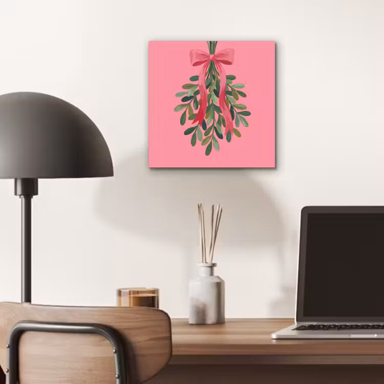 Alu-Dibond-Bild - Pflanze – Band – Rosa — 6