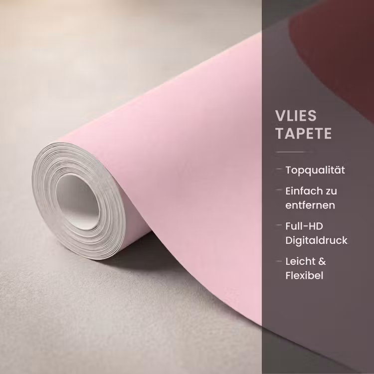 Tapete - Nussknacker – rosa Illustration — 3