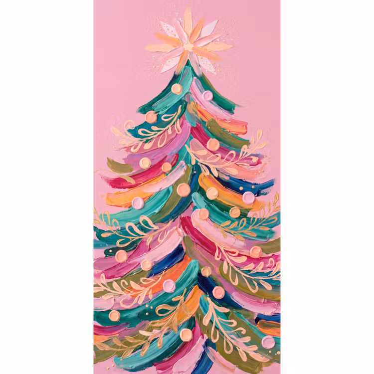 Tapete - Weihnachtsbaum – Abstrakt – Bunt — 2