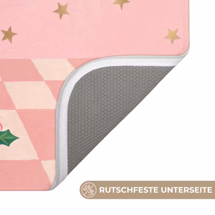 Badematte - Süßigkeiten – Glas – Rosa — 3
