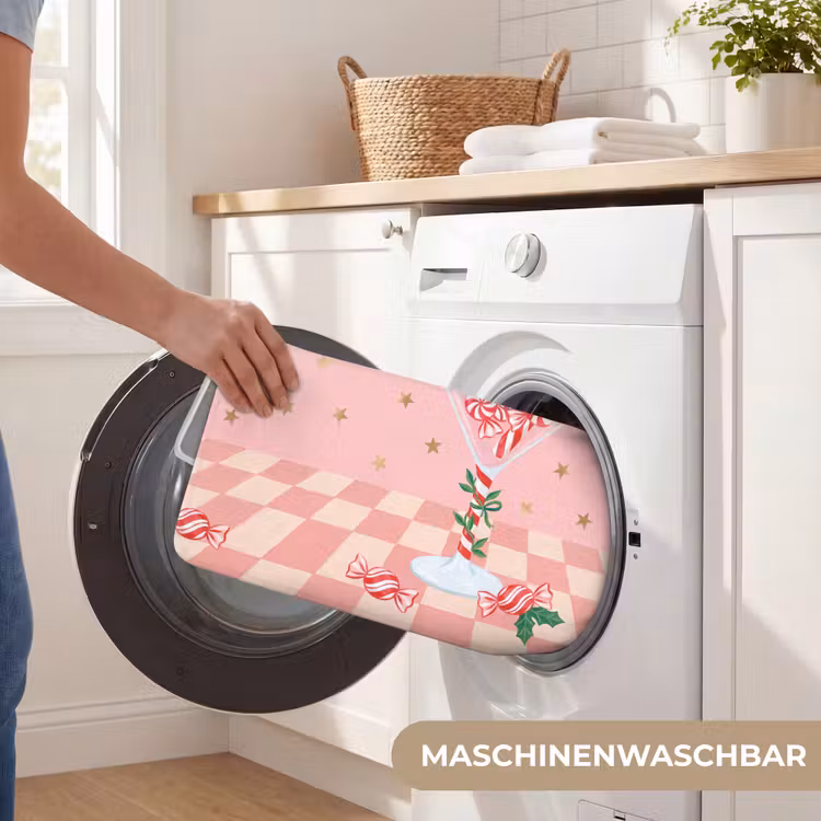 Badematte - Süßigkeiten – Glas – Rosa — 7