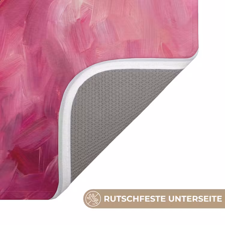 Badematte - Süßigkeiten – Herz – Rosa — 3