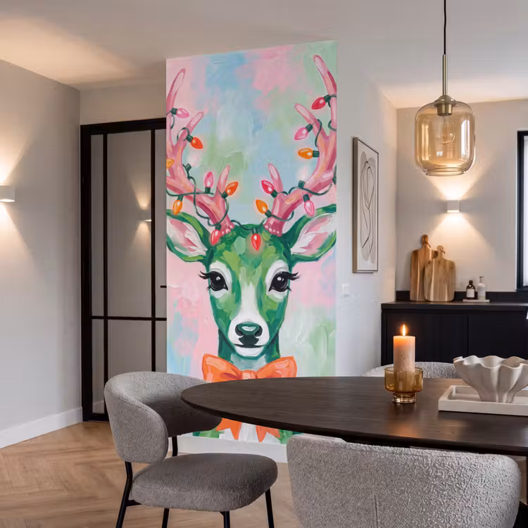 Tapete - Hirsch – Weihnachten – Tiere — 5