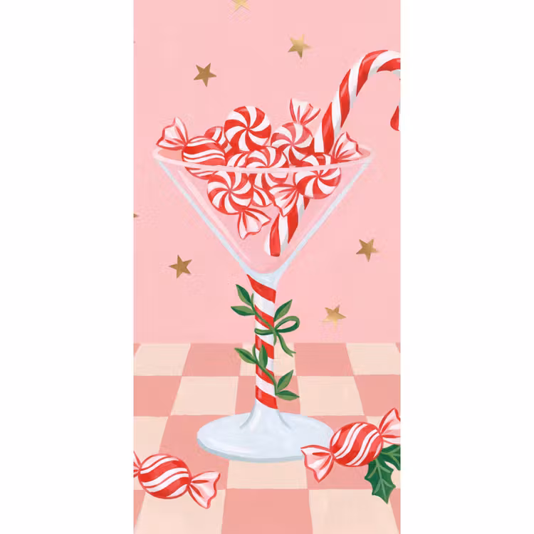 Tapete - Süßigkeiten – Glas – Rosa — 2