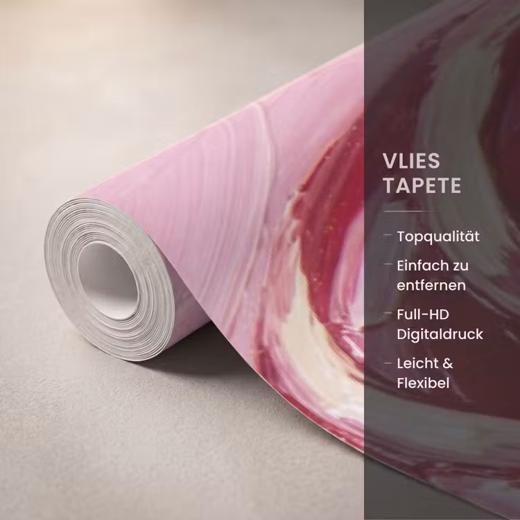 Tapete - Süßigkeiten – Herz – Rosa — 3