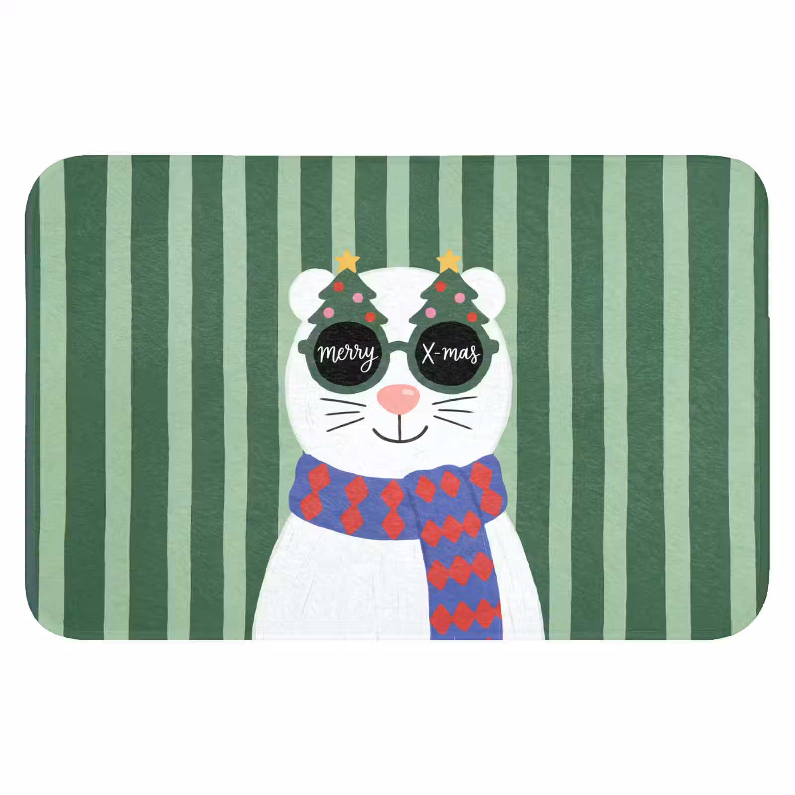 Badematte - Tier – Winter – Cartoon — 1