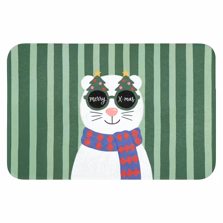 Badematte - Tier – Winter – Cartoon — 1