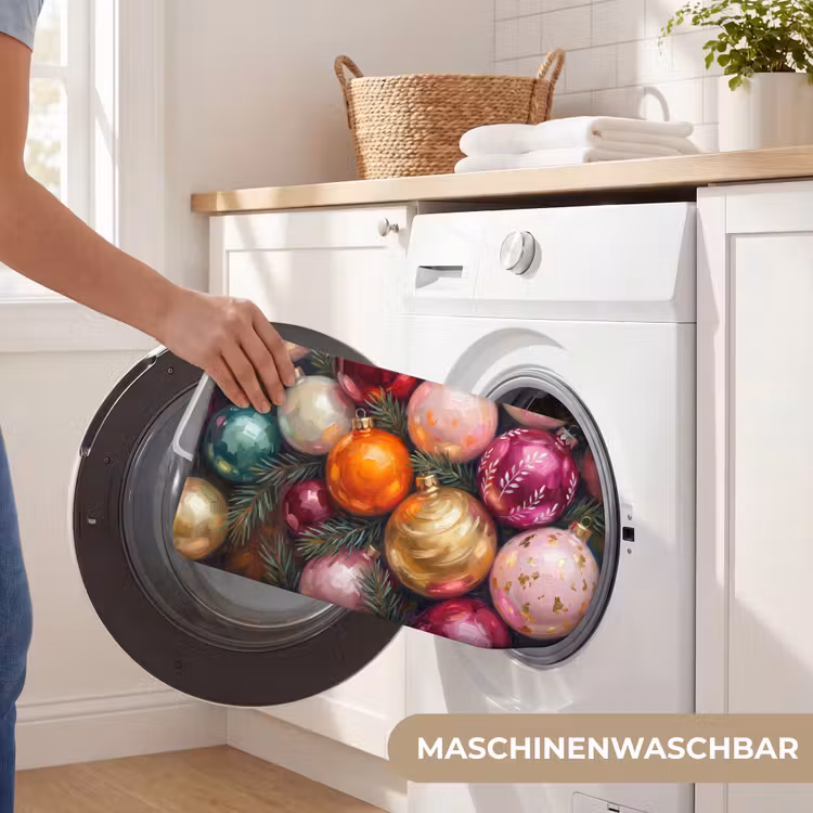 Badematte - Weihnachtskugeln – Bunt – Festlich — 7