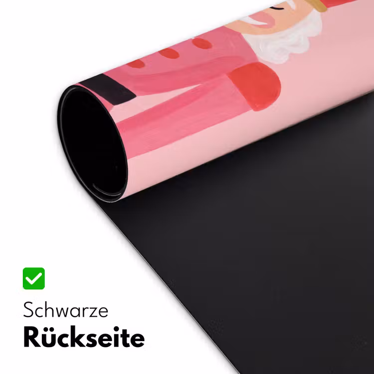 Schreibtischunterlage - Nussknacker – rosa Illustration — 2