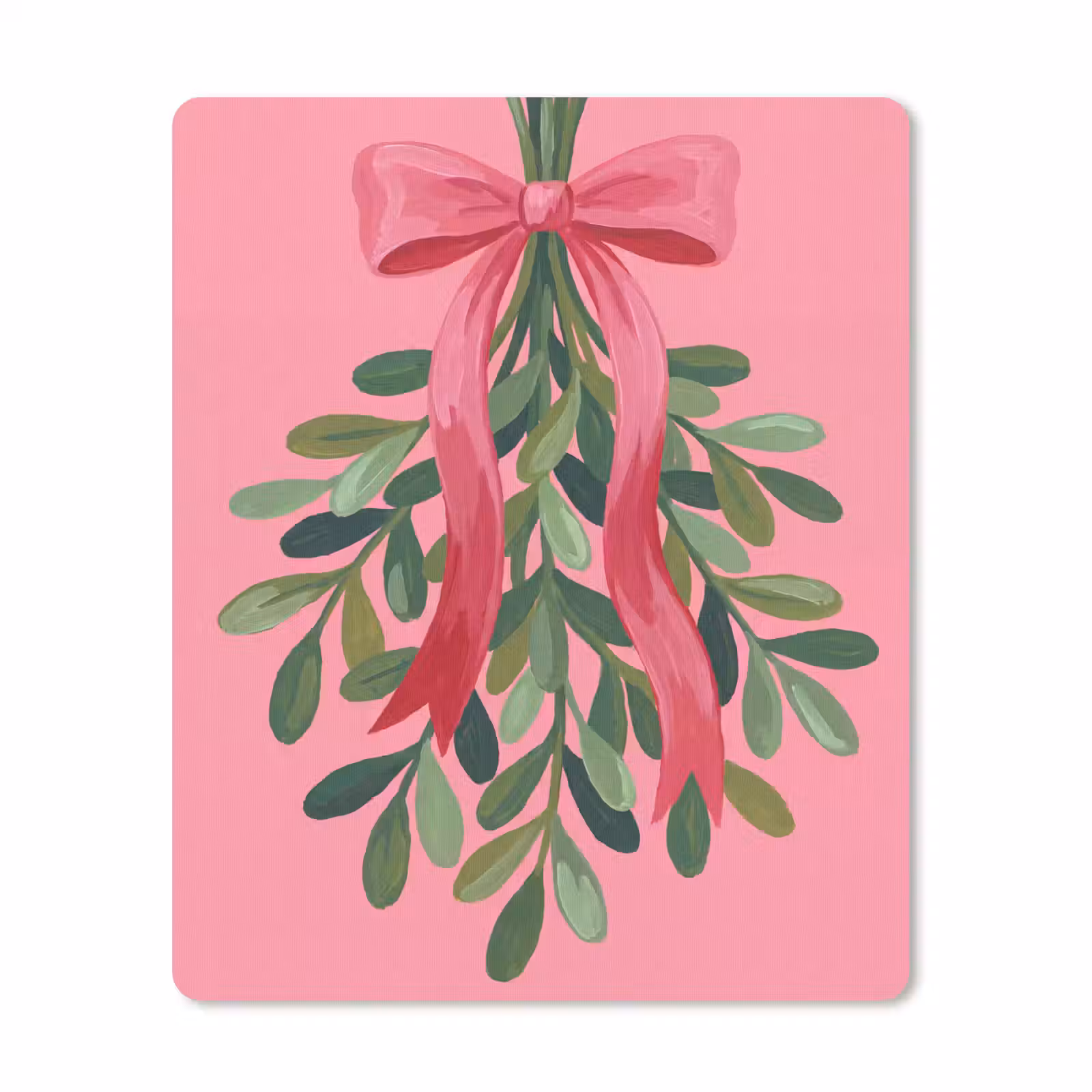 Mauspad - Pflanze – Band – Rosa — 1