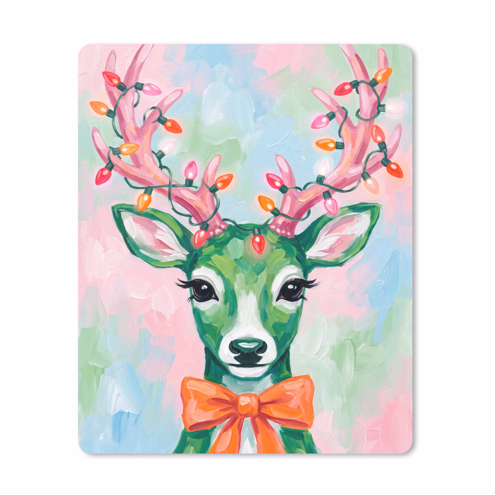 Mauspad - Hirsch – Weihnachten – Tiere — 1