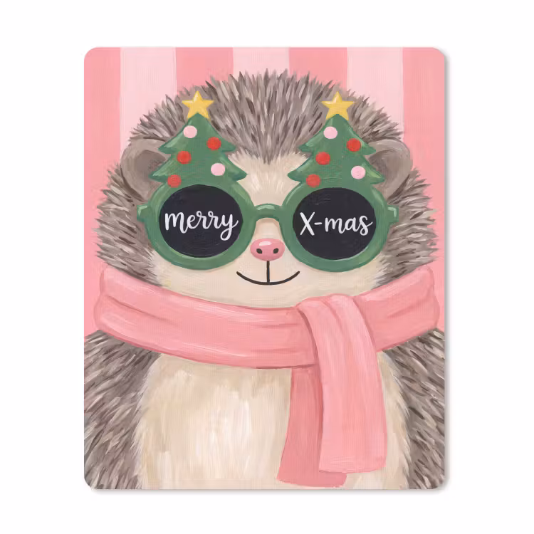 Mauspad - Igel – Weihnachten – Illustration — 1