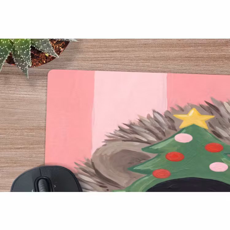 Mauspad - Igel – Weihnachten – Illustration — 5