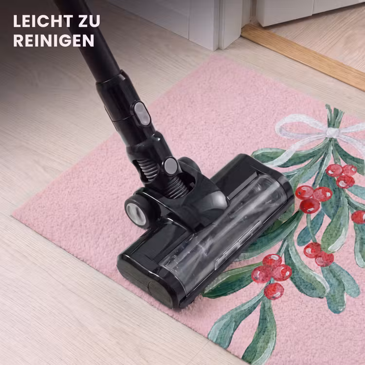 Fußmatte - Pflanze – Weihnachten – Rosa — 9