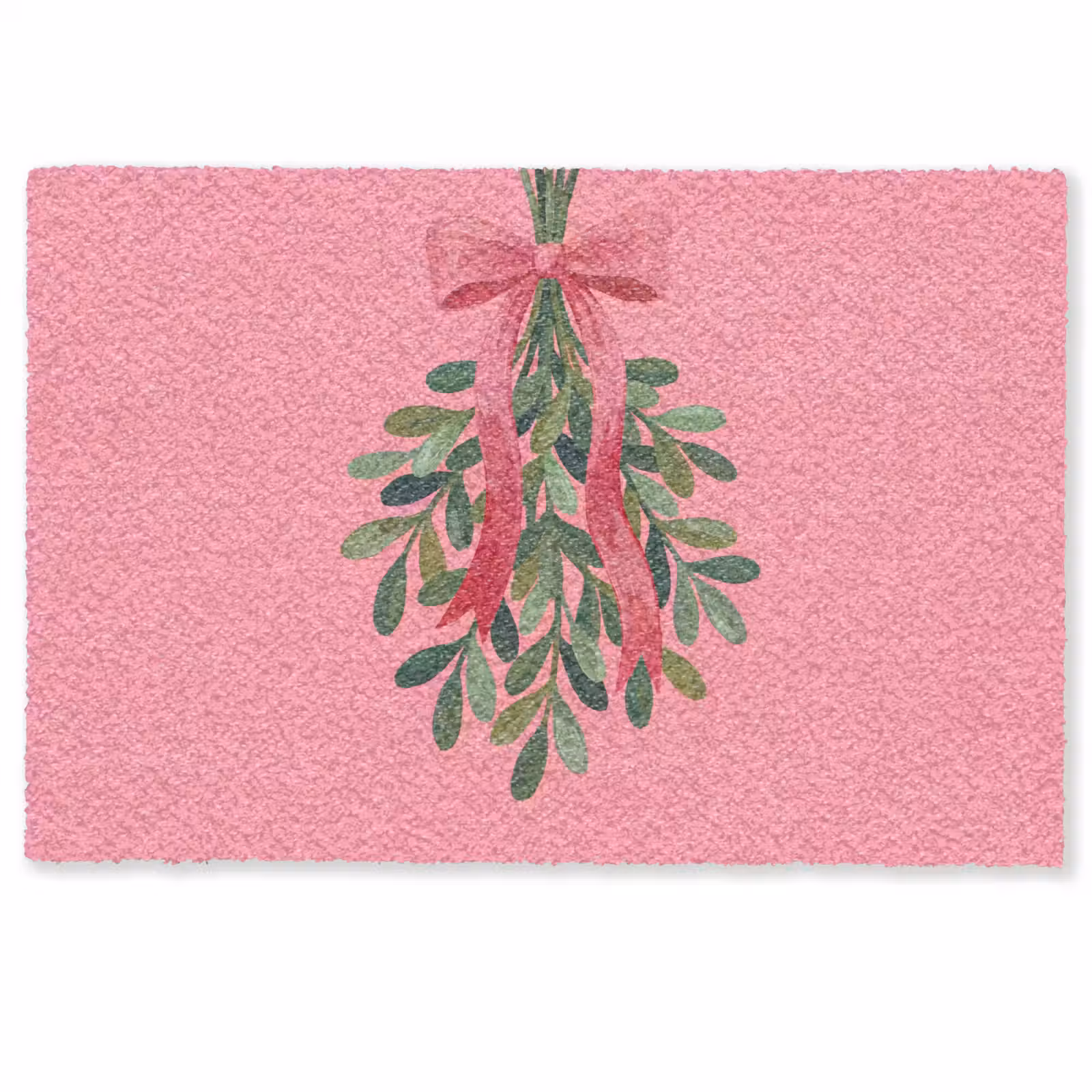 Fußmatte - Pflanze – Band – Rosa — 1