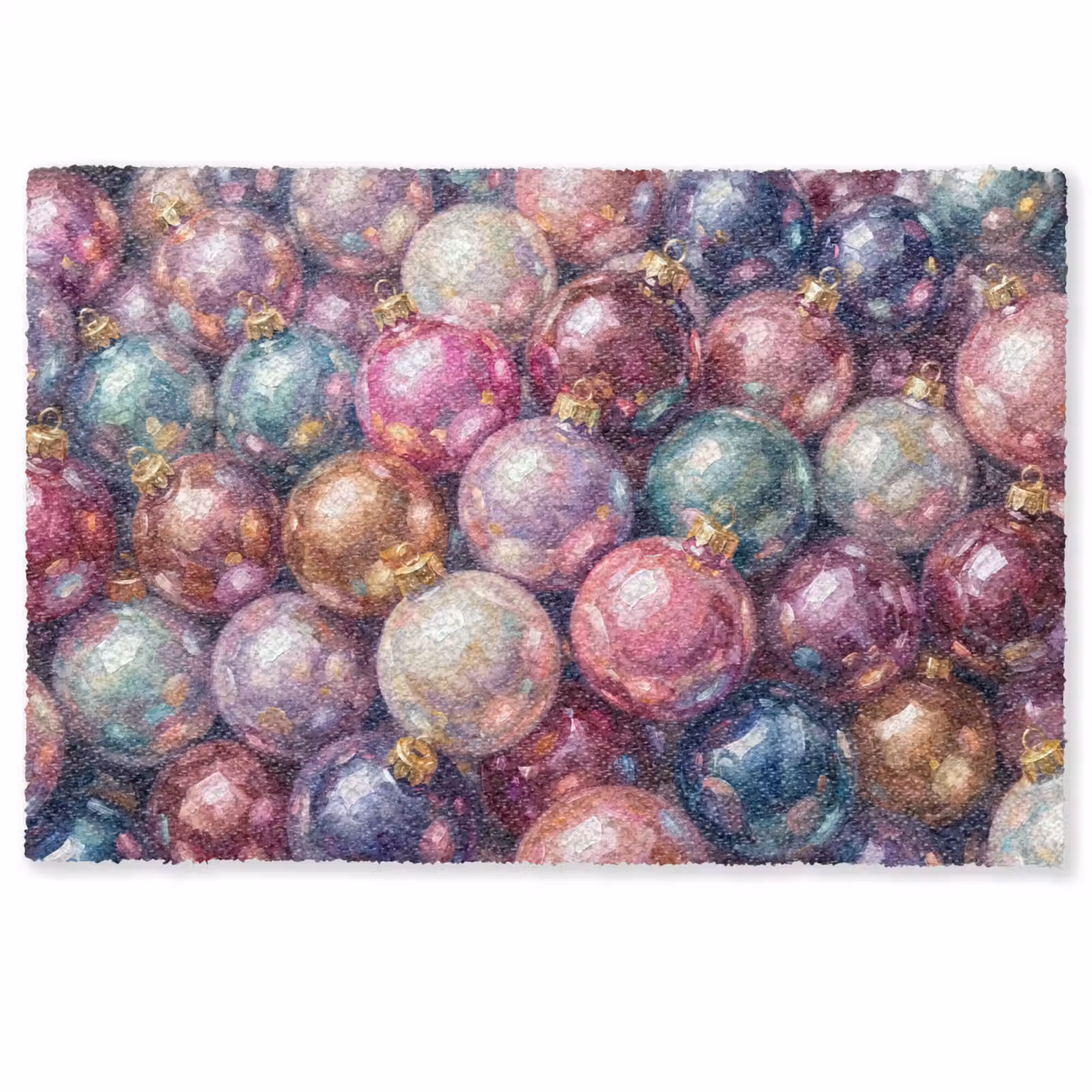 Fußmatte - Weihnachtsdekoration – Bunt – Festlich — 1