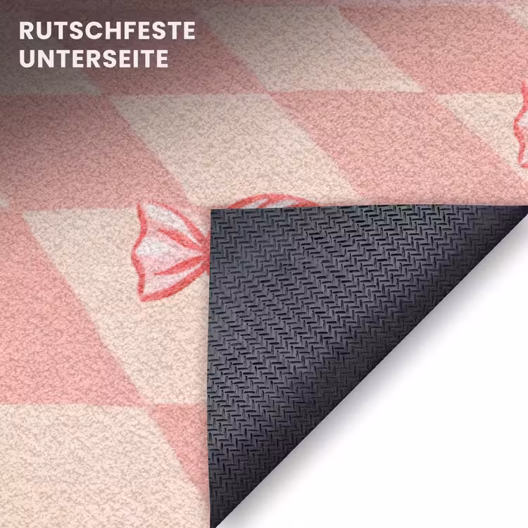Fußmatte - Süßigkeiten – Glas – Rosa — 6