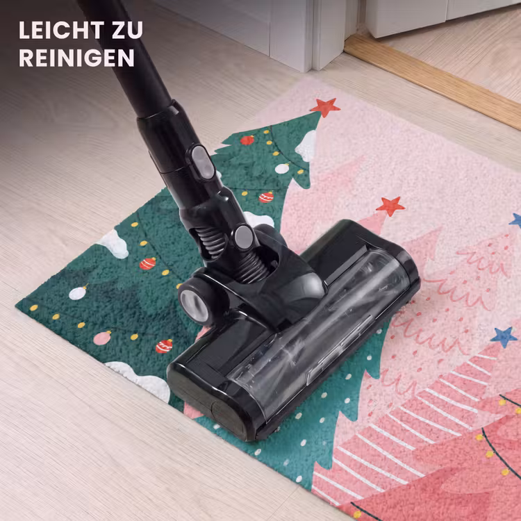 Fußmatte - Weihnachtsbäume – Illustration – Rosa — 9