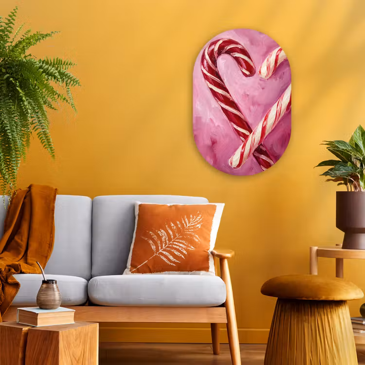 Forexbild Oval - Süßigkeiten – Herz – Rosa — 2