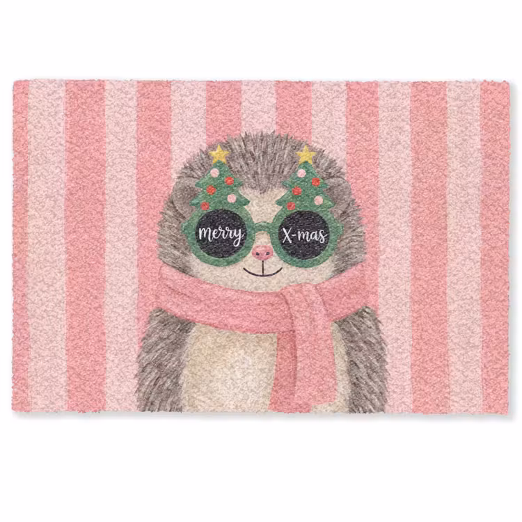 Fußmatte - Igel – Weihnachten – Illustration — 1