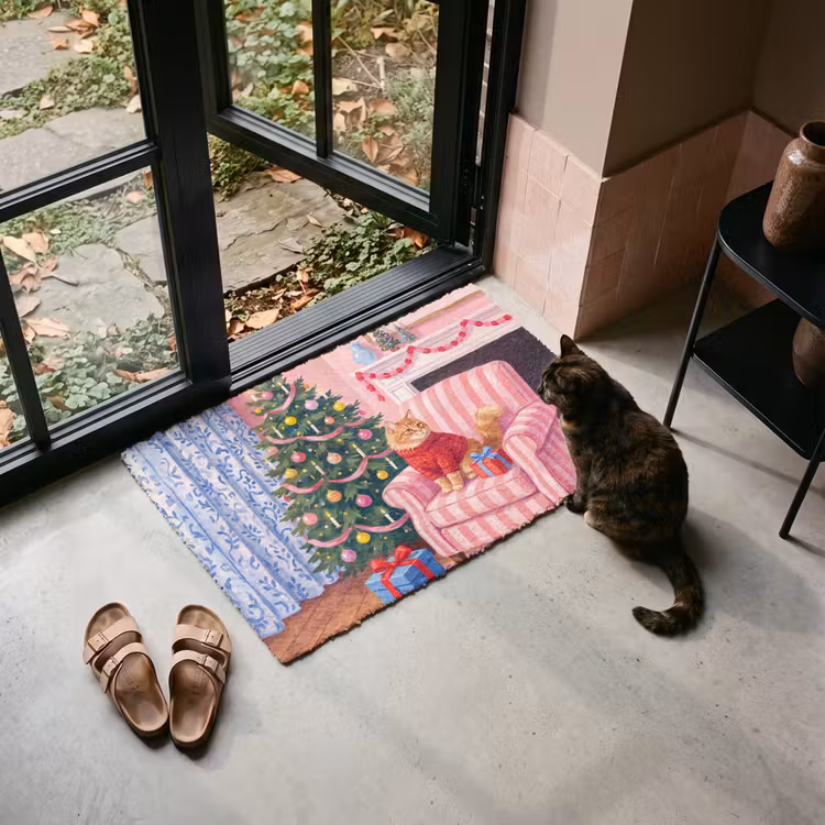 Fußmatte - Katze – Weihnachten – Inneneinrichtung — 2