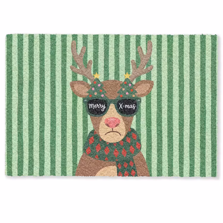 Fußmatte - Rentier – Weihnachten – Illustration — 1