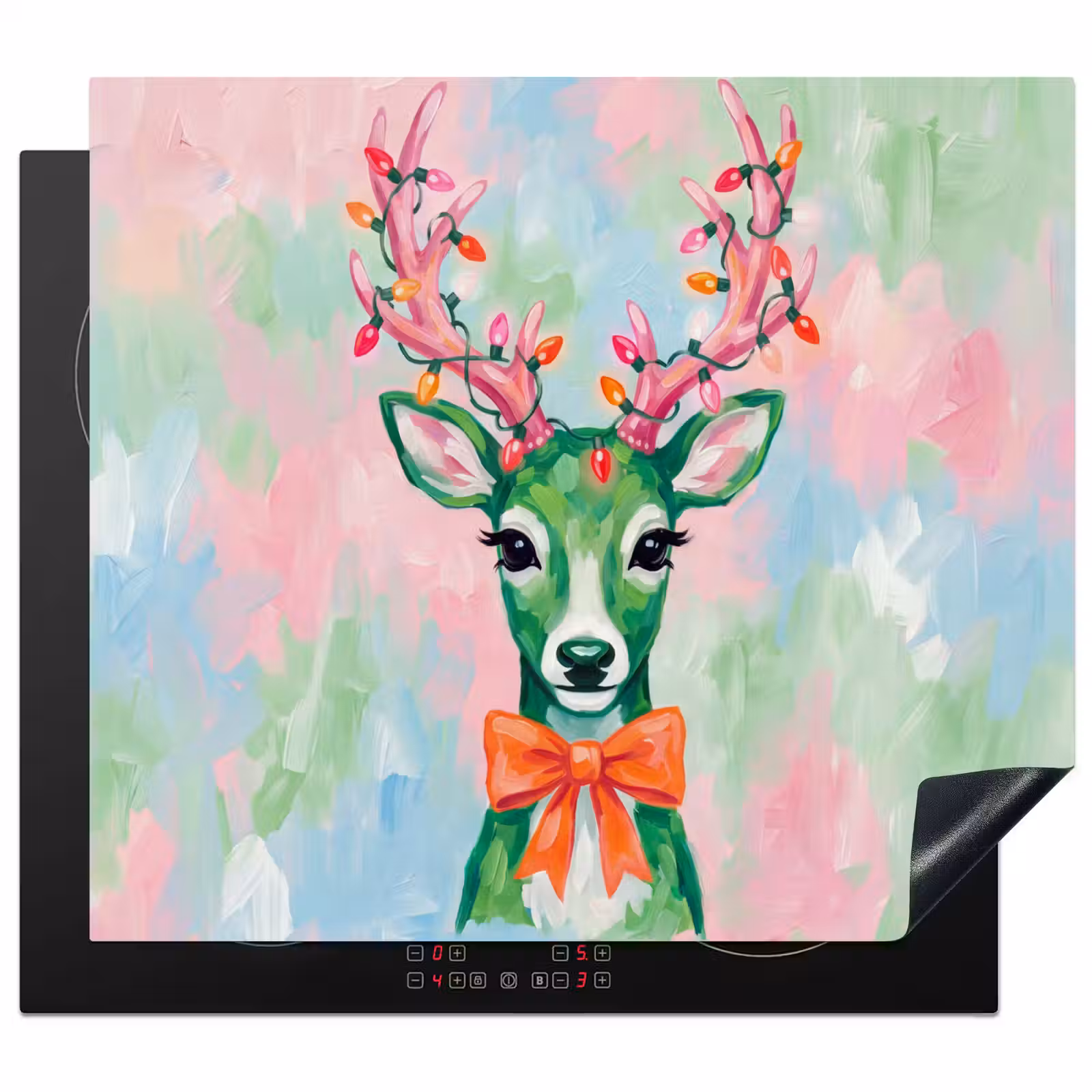 Herdabdeckplatte - Hirsch – Weihnachten – Tiere — 1