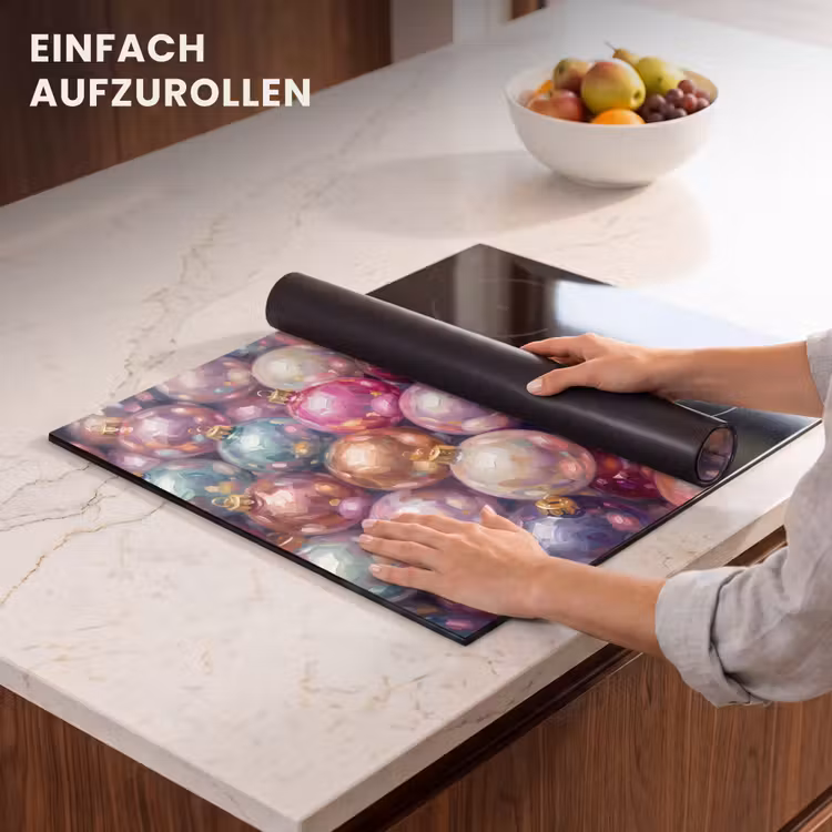 Herdabdeckplatte - Weihnachtsdekoration – Bunt – Festlich — 7