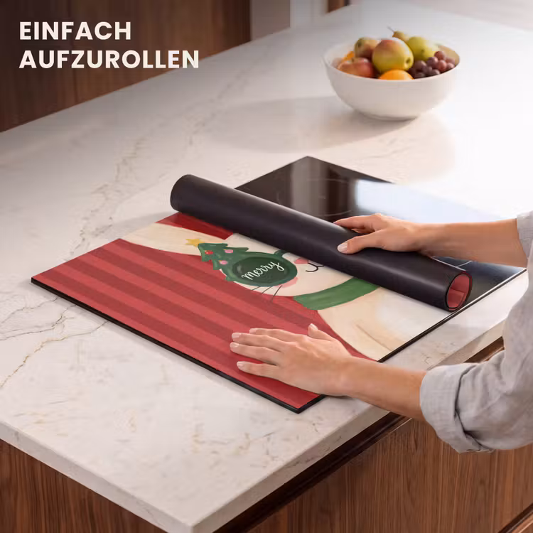 Herdabdeckplatte - Kaninchen – Weihnachten – Tiere — 7