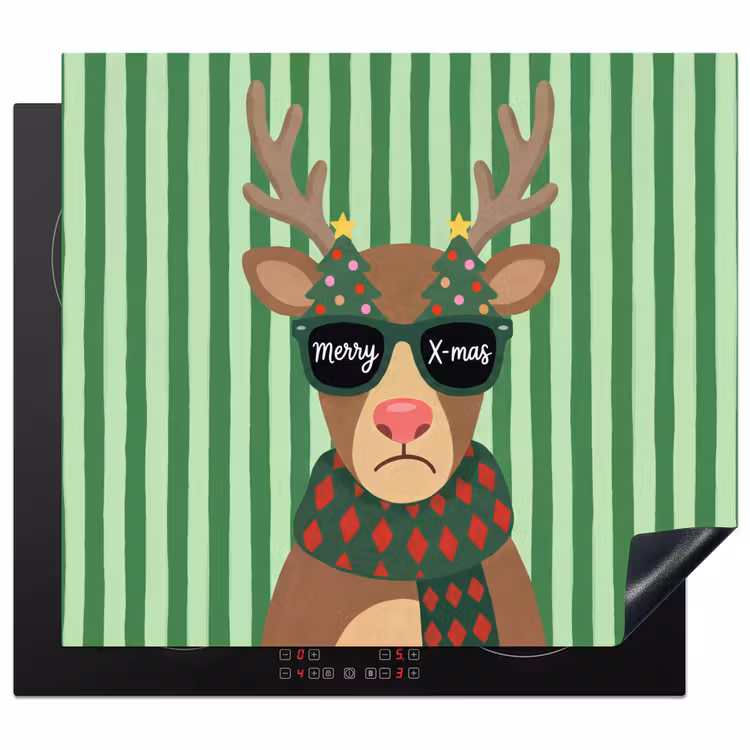 Herdabdeckplatte - Rentier – Weihnachten – Illustration — 1