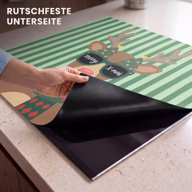 Herdabdeckplatte - Rentier – Weihnachten – Illustration — 9